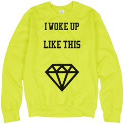 Unisex Neon Crewneck Sweatshirt