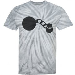 Unisex Tie-Dye Cyclone Pinwheel Tee