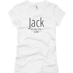 Ladies Slim Fit Basic Promo Jersey Tee