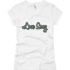 Ladies Slim Fit Basic Promo Jersey Tee