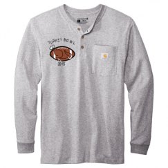 Unisex Carhartt Long Sleeve Henley Tee 