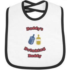 Infant Contrast Trim Bib