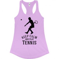 Ladies Slim Fit Racerback Tank Top