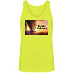 Unisex Jersey Neon Tank Top