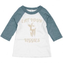 Toddler 3/4 Sleeve Raglan Tee