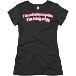 Ladies Slim Fit Super Soft Triblend Tee