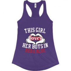 Ladies Slim Fit Racerback Tank Top