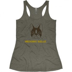 Ladies Slim Fit Super Soft Racerback Triblend Tank