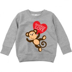 Toddler Crewneck Basic Promo Sweatshirt