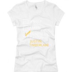 Ladies Slim Fit Basic Promo Jersey Tee