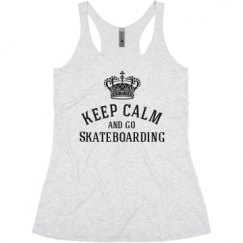 Ladies Slim Fit Super Soft Racerback Triblend Tank