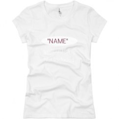 Ladies Slim Fit Basic Promo Jersey Tee