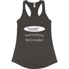 Ladies Slim Fit Racerback Tank Top