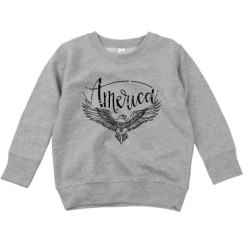 Toddler Crewneck Basic Promo Sweatshirt