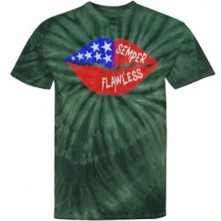 Unisex Tie-Dye Cyclone Pinwheel Tee