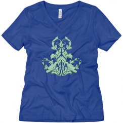 Ladies Relaxed Fit V-Neck Tee