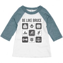 Toddler 3/4 Sleeve Raglan Tee