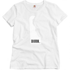 Ladies Semi-Fitted Relaxed Fit Basic Promo Tee