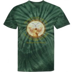 Unisex Tie-Dye Cyclone Pinwheel Tee