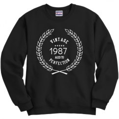 Unisex Film and Foil Crewneck Sweatshirt