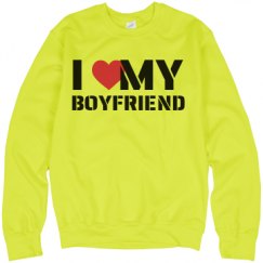 Unisex Neon Crewneck Sweatshirt