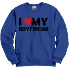 Unisex Film and Foil Crewneck Sweatshirt