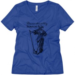 Ladies Relaxed Fit V-Neck Tee