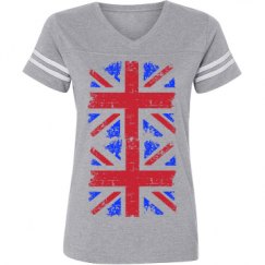 Ladies Relaxed Fit Vintage Sports Tee