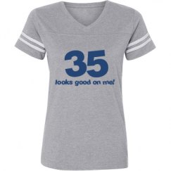 Ladies Relaxed Fit Vintage Sports Tee