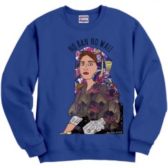 Unisex Film and Foil Crewneck Sweatshirt