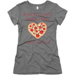 Ladies Slim Fit Super Soft Triblend Tee