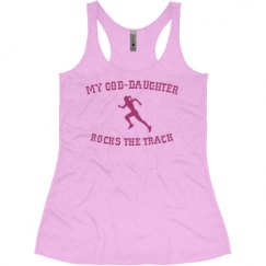 Ladies Slim Fit Super Soft Racerback Triblend Tank