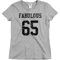 Ladies Semi-Fitted Relaxed Fit Basic Tee