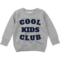 Toddler Crewneck Basic Promo Sweatshirt