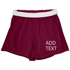 Slim Fit Cheer Shorts