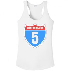 Ladies Athletic Performance Racerback Tank