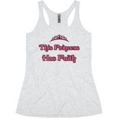 Ladies Slim Fit Super Soft Racerback Triblend Tank