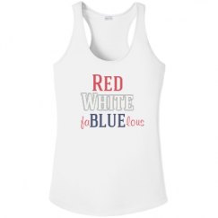 Ladies Athletic Performance Racerback Tank