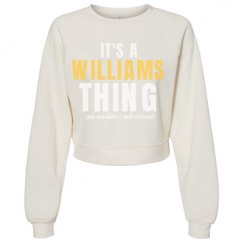 Women's Raglan Pullover Fleece