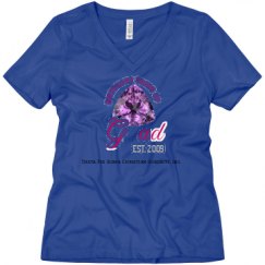 Ladies Relaxed Fit V-Neck Tee