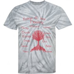 Unisex Tie-Dye Cyclone Pinwheel Tee