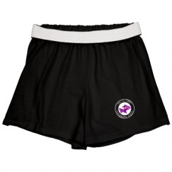 Slim Fit Cheer Shorts