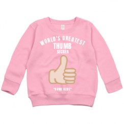 Toddler Crewneck Basic Promo Sweatshirt