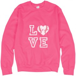 Unisex Neon Crewneck Sweatshirt