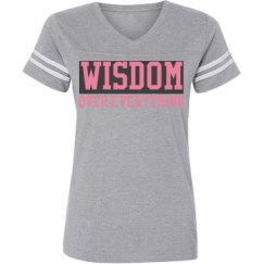 Ladies Relaxed Fit Vintage Sports Tee