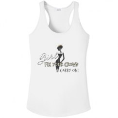 Ladies Athletic Performance Racerback Tank