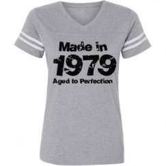 Ladies Relaxed Fit Vintage Sports Tee