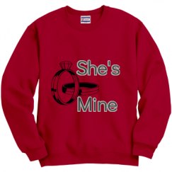 Unisex Film and Foil Crewneck Sweatshirt