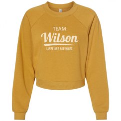 Women's Raglan Pullover Fleece