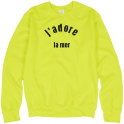 Unisex Neon Crewneck Sweatshirt